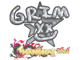 Sticker | Grim (Glitter) | Shanghai 2024