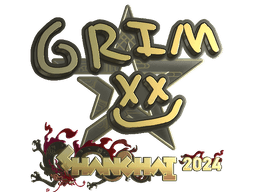 Sticker | Grim (Gold) | Shanghai 2024