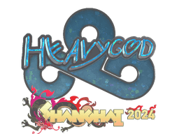 Sticker | Heavygod (Glitter) | Shanghai 2024