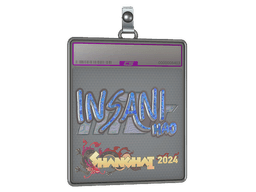 Sticker Slab | insani (Holo) | Shanghai 2024