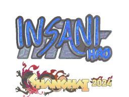 Sticker | insani (Holo) | Shanghai 2024