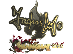 Sticker | jackasmo (Gold) | Shanghai 2024
