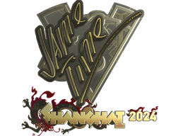 Sticker | Jame (Gold) | Shanghai 2024