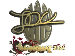 Sticker | JDC (Gold) | Shanghai 2024