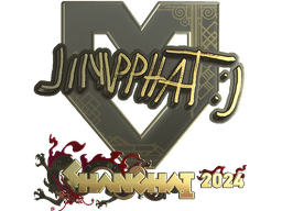 Sticker | Jimpphat (Gold) | Shanghai 2024