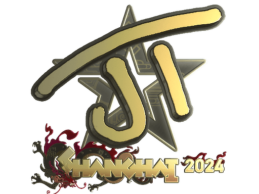 Sticker | JT (Gold) | Budapest 2025