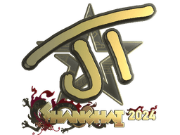 Sticker | JT (Gold) | Shanghai 2024