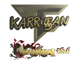 Sticker | karrigan (Gold) | Shanghai 2024