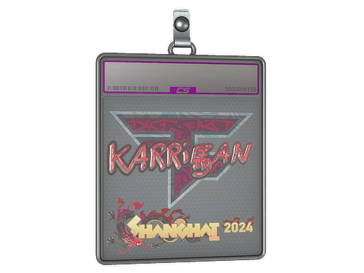Sticker Slab | karrigan (Holo) | Budapest 2025