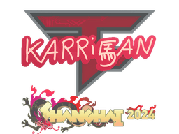 Sticker | karrigan | Shanghai 2024