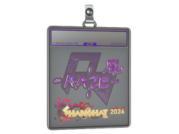 Sticker Slab | Kaze (Glitter) | Shanghai 2024