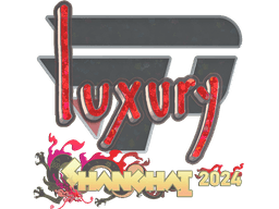 Sticker | lux (Glitter) | Shanghai 2024