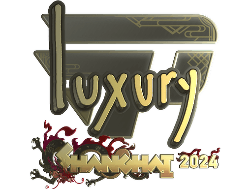 Sticker | lux (Gold) | Budapest 2025