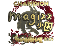 Sticker | magixx (Gold, Champion) | Shanghai 2024