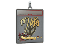 Sticker Slab | Maka (Gold) | Shanghai 2024