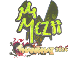 Sticker | mezii (Holo) | Shanghai 2024