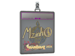 Sticker Slab | mzinho (Holo) | Shanghai 2024