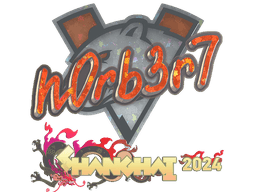 Sticker | n0rb3r7 (Glitter) | Shanghai 2024