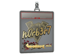 Sticker Slab | n0rb3r7 (Gold) | Shanghai 2024