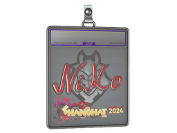 Sticker Slab | NiKo (Glitter) | Shanghai 2024