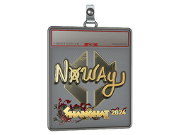 Sticker Slab | noway (Gold) | Shanghai 2024