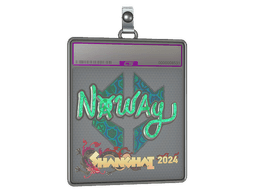 Sticker Slab | noway (Holo) | Austin 2025