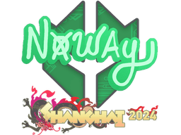 Sticker | noway | Shanghai 2024