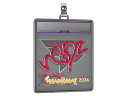 Sticker Slab | ropz (Glitter) | Shanghai 2024