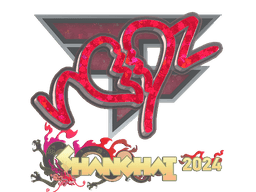 Sticker | ropz (Glitter) | Shanghai 2024