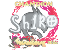 Sticker | sh1ro (Champion) | Shanghai 2024
