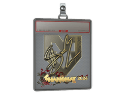 Sticker Slab | siuhy (Gold) | Paris 2023