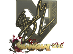 Sticker | siuhy (Gold) | Shanghai 2024