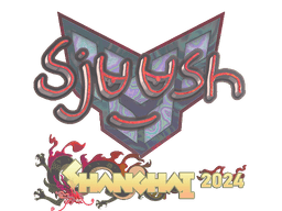 Sticker | sjuush (Holo) | Shanghai 2024