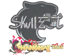 Sticker | skullz (Glitter) | Shanghai 2024