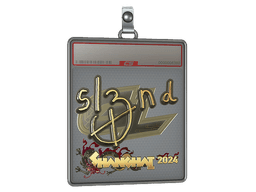 Sticker Slab | sl3nd (Gold) | Shanghai 2024