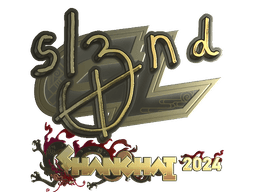 Sticker | sl3nd (Gold) | Shanghai 2024