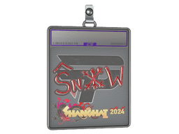 Sticker Slab | snow (Glitter) | Shanghai 2024