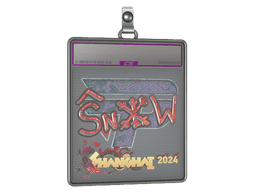 Sticker Slab | snow (Holo) | Shanghai 2024