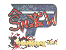 Sticker | snow (Holo) | Shanghai 2024