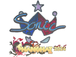 Sticker | Sonic (Holo) | Shanghai 2024