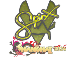 Sticker | Spinx (Glitter) | Shanghai 2024