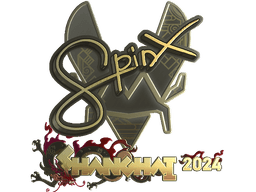 Sticker | Spinx (Gold) | Shanghai 2024