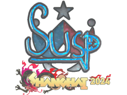 Sticker | susp (Glitter) | Shanghai 2024