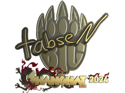 Sticker | tabseN (Gold) | Shanghai 2024