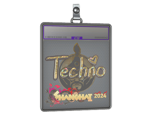 Sticker Slab | Techno4K (Glitter) | Rio 2022