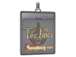 Sticker Slab | Techno4K (Glitter) | Shanghai 2024