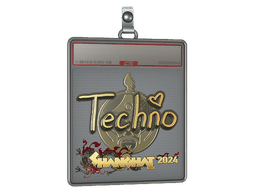 Sticker Slab | Techno4K (Gold) | Rio 2022