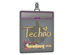Sticker Slab | Techno4K (Holo) | Shanghai 2024