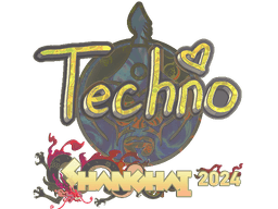 Sticker | Techno4K (Holo) | Shanghai 2024