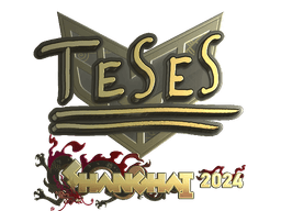 Sticker | TeSeS (Gold) | Shanghai 2024
